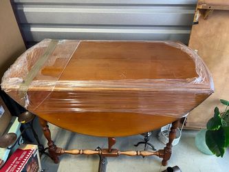 Solid Wood Drop-Leaf gate leg Table