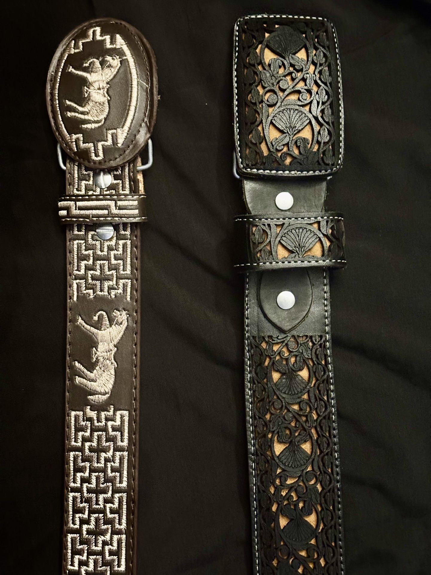 Cowboy Or Cowgirl Leather Belts