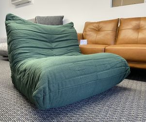 Brand New Togo-Style Teddy Velvet Sofa – Yellow 3-Seater $299 / Green 1-Seater $149