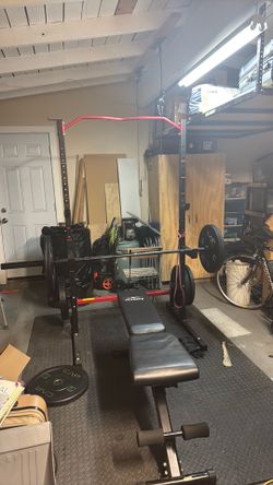 Bench press set