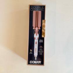 Conair Double Ceramic Triple Barrel Hair Waver