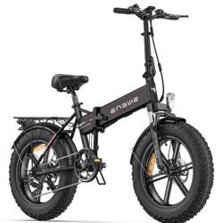 ENGWE EP-2 Pro Electric Bike 960W (Peak) Folding Ebike for Adults with 48V13A Battery Range 75Mile - 20" 4.0 Fat Tire Electric Bicycle, 7 Speed Gear E