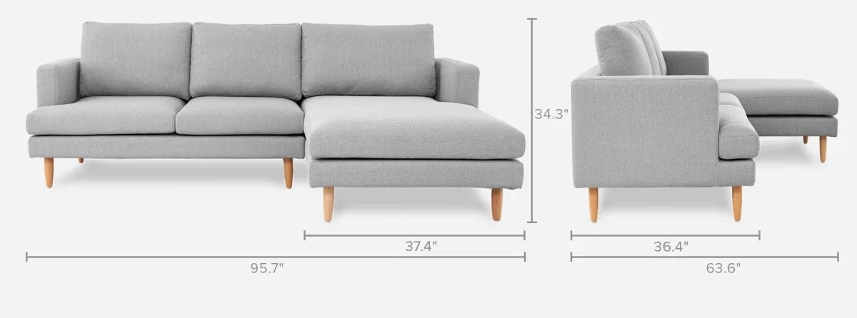 Castlery Tana Chaise Sectional Sofa