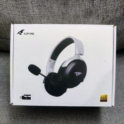 Wireless Gaming Headset, USB Bluetooth Gaming Headphones For All Gaming Platforms PlayStation Xbox