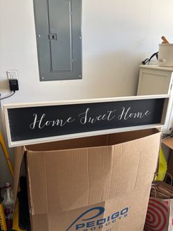Home Sweet Home Framed Wall Sign