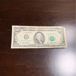 1993 Series 100$ Bill