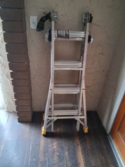 18 ft  GORILLA collapsible ladder