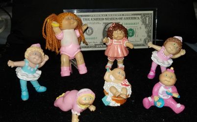 1980'S CABBAGE PATCH MINI FIGURINES"