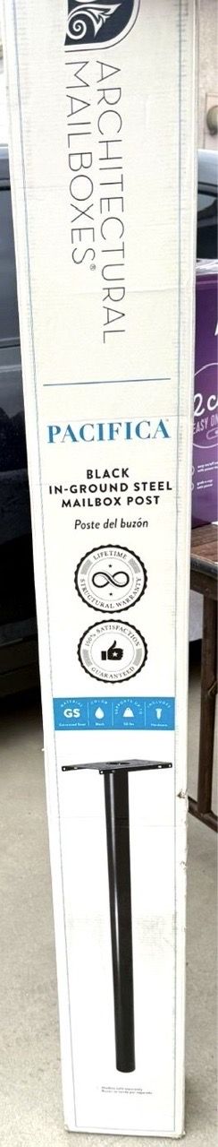 Architectural Mailboxes Pacifica Steel Post - Brand New