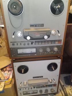 Teac reel to reels
