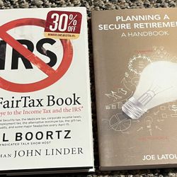 The Fair Tax Book and Planning a Secure Retirement Book