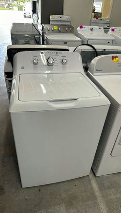 GE Top Load Washer White - Large Capacity Multiple Cycles