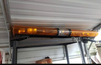 47" Jet Stream Federal Signal yellow light bar