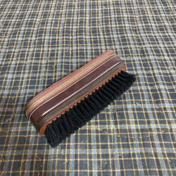 Vtg Rumpp Vintage Men's Toiletry Accessory Leather Box, Shoe Brush