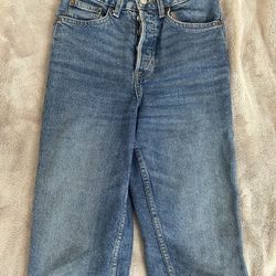 H&M Mom Jeans Size 0