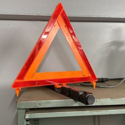 Foldable Road Safety Triangle
