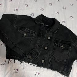 Black Denim Jacket 