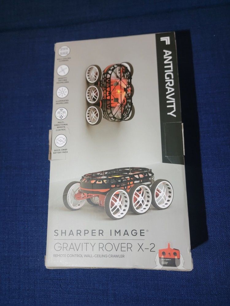 Sharper Image RC Rover X-2, Wall & Ceiling Climber