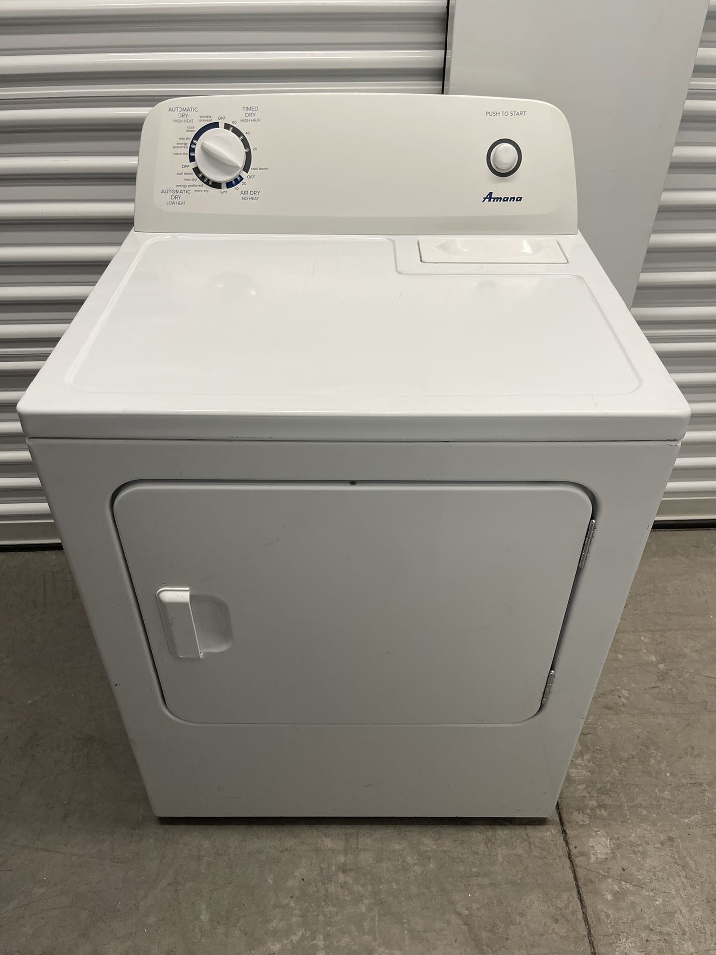 **Free Delivery** depending on location Amana Electric Dryer
