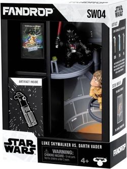 Fandrop Star Wars Luke Skywalker vs. Darth Vader Figure Set