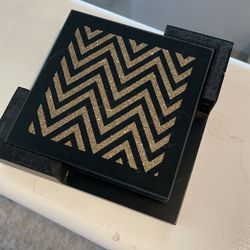 Glass Drink Coaster Set(4)