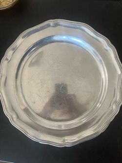 Wilton Armetale Pewter Plates $20 each Set of 5