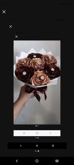 Ramo 💐 de liston muy bonito para cualquier ocasión Mándeme mensaje si tiene preguntas aga su pedido ahora
