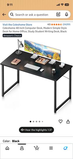 Free computer desk