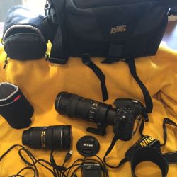 Nikon D700 2 lenses TOP of the line package