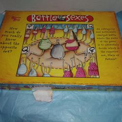 the Battle of the Sexes Board Game - University Games - 1997