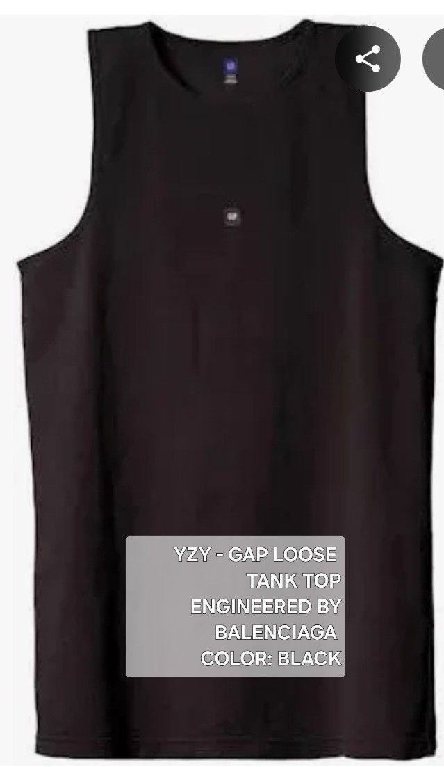 YZY - GAP ENGINEERED BY BALENCIAGA TANK TOP