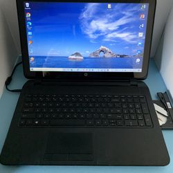 TOUCHSCREEN  HP  NOTEBOOK….500  GB…HHD ...6.0 GB RAM .,…READY FOR CLASSES ON LINE OR WORK FROM HOME