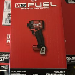 Milwaukee  impact  1/4 Tool only