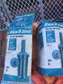 Rain bird pop up sprinkler