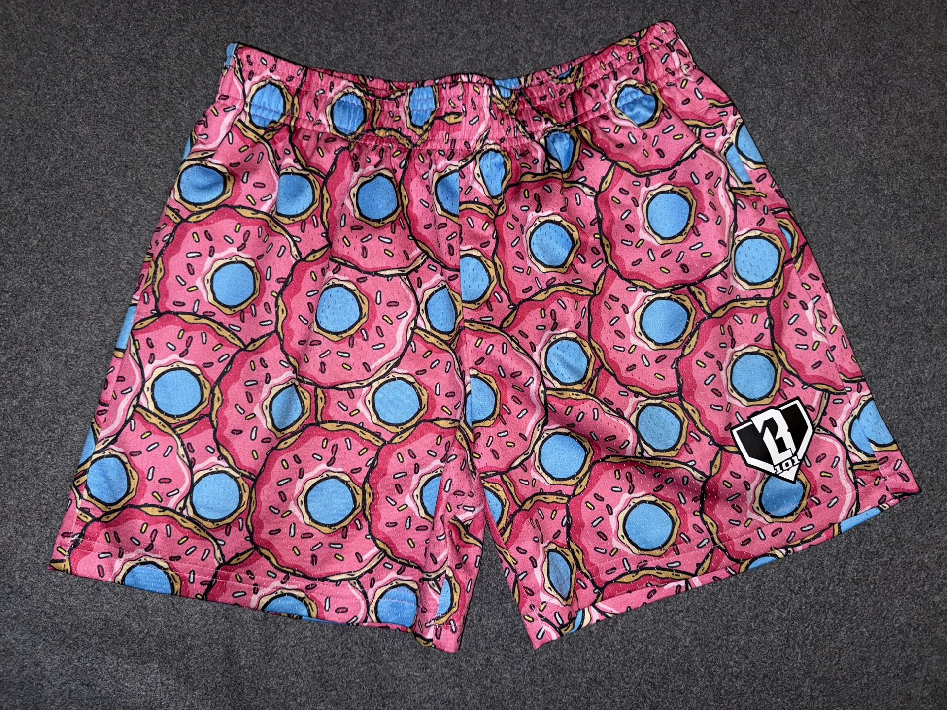 Baseball 101 Donut Shorts Youth L