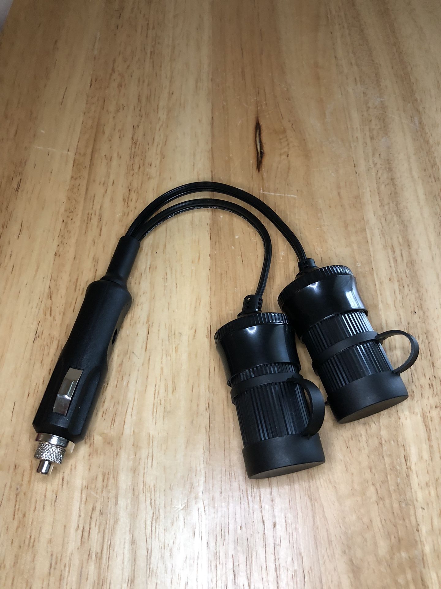 Dual Car Cigarette Lighter Splitter Charger 12V
