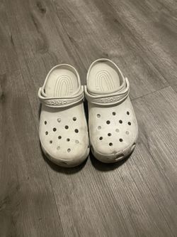White Crocs