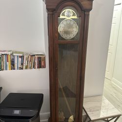 Antique PEARL Grandfather Clock 