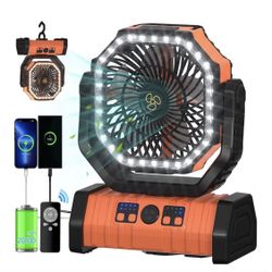 Ventilador de Camping ADUST - Ventilador con Batería/Camping Fan ADUST - Fan with Battery