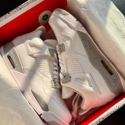 Jordan 4 Retro White Oreo Sneakers - Brand New