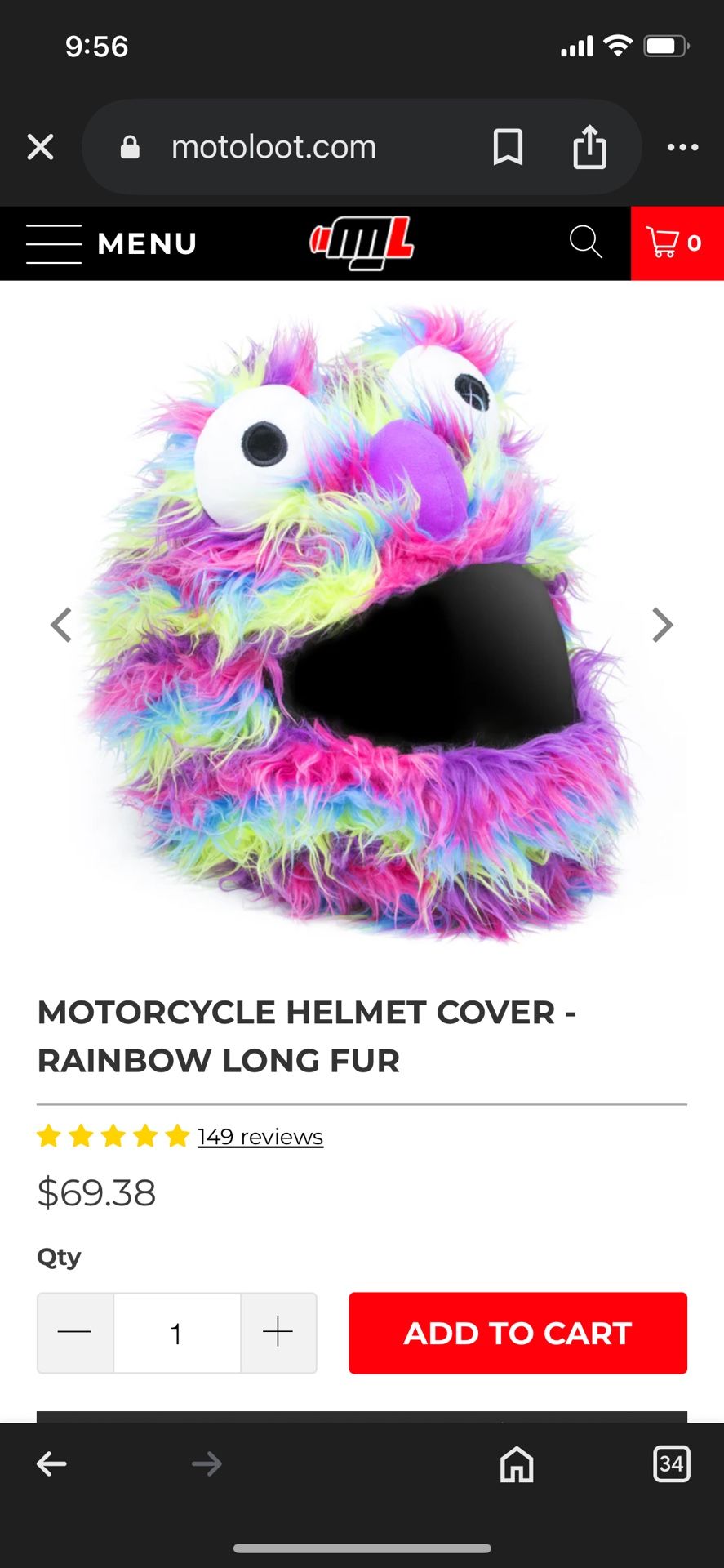 Motorcycle Helmet Cover