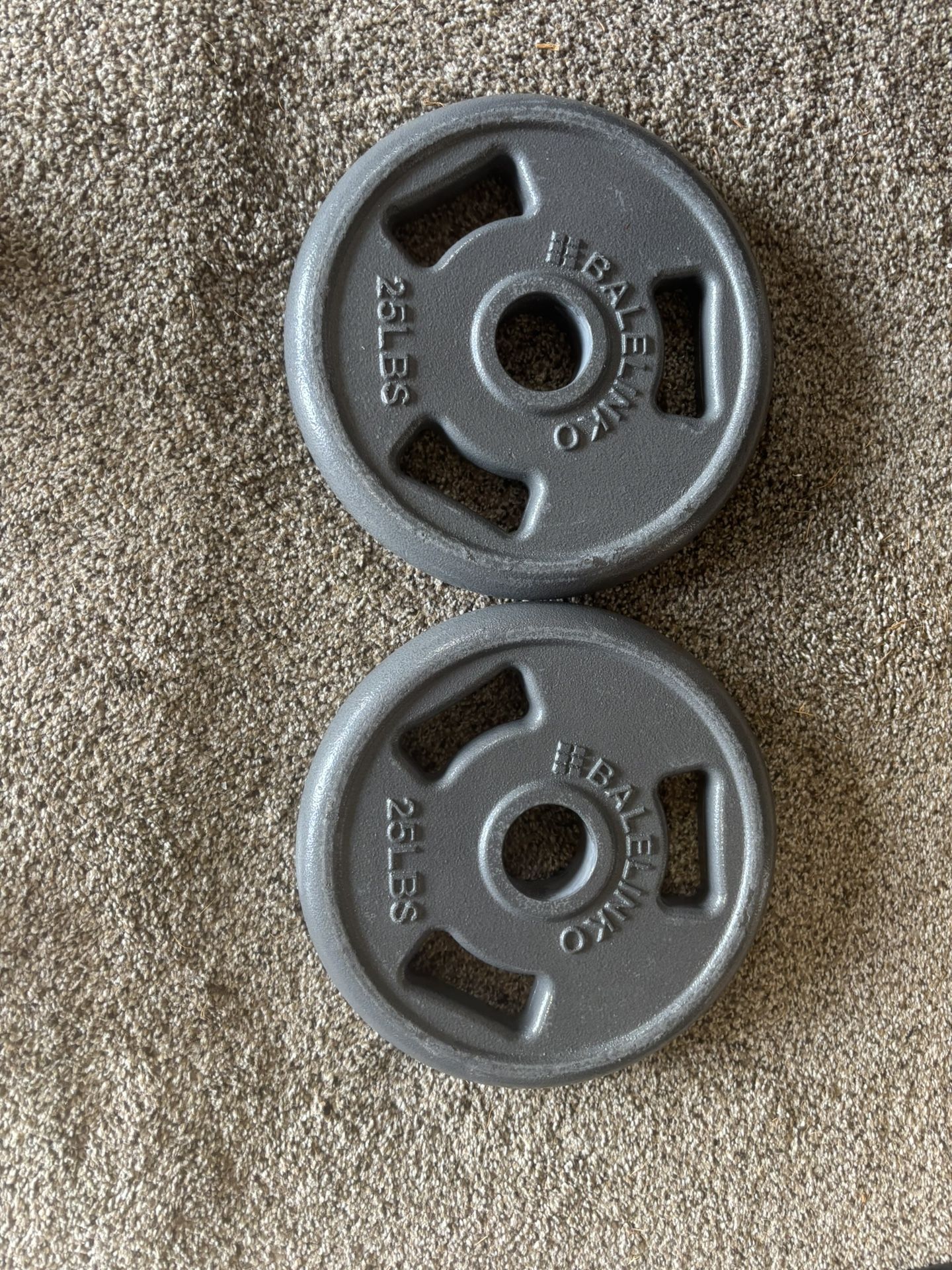 2-25lb. Olympic Weight Plates