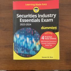 Securities Industry Essentials for Dummies Study Guide