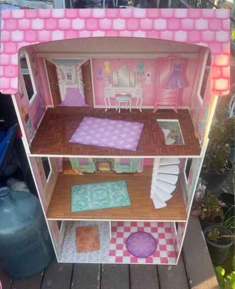 Casita Mediana  Para Decoracion Al Lugar Favorito De Tu Niña