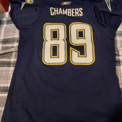 Women's Size Medium Chargers Jersey 