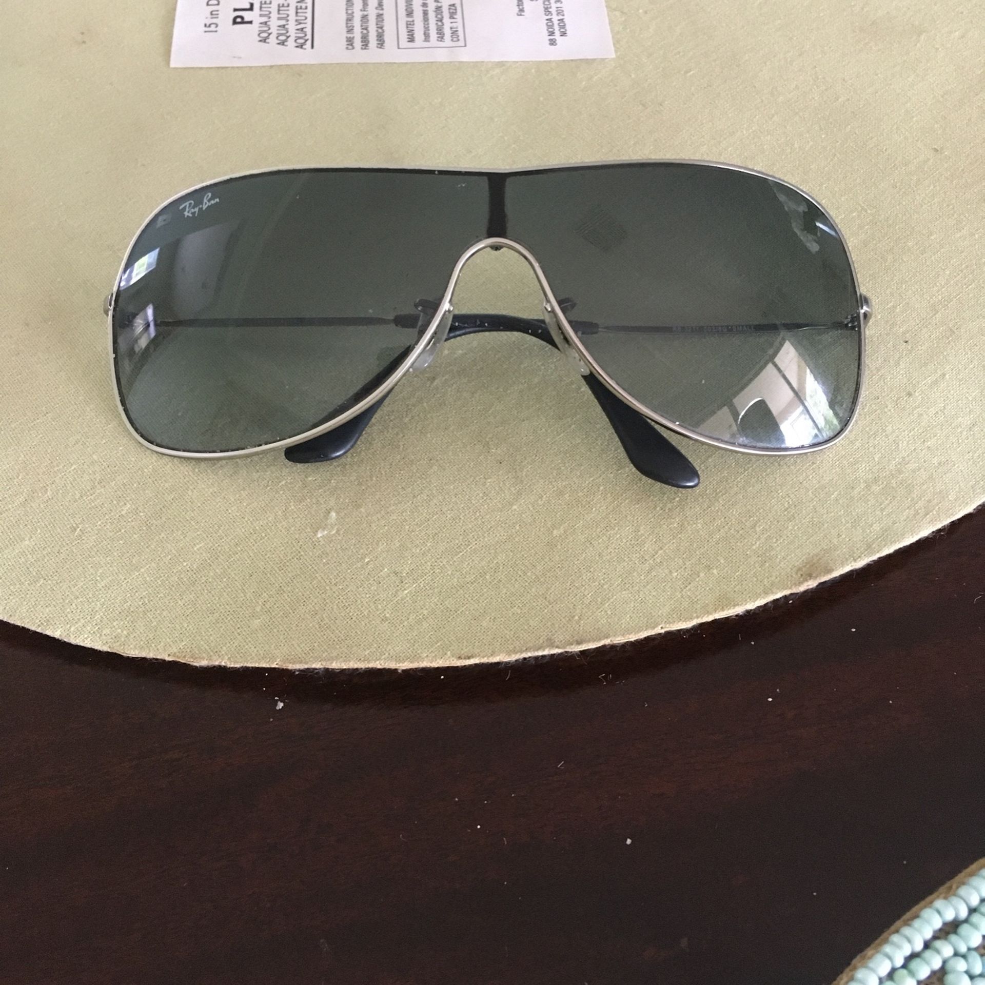 Ray Ban Chrome Framed Sunglasses