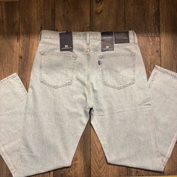 Levi’s Blue Tab Plank Straight Light Wash Selvedge Denim Size 32x30