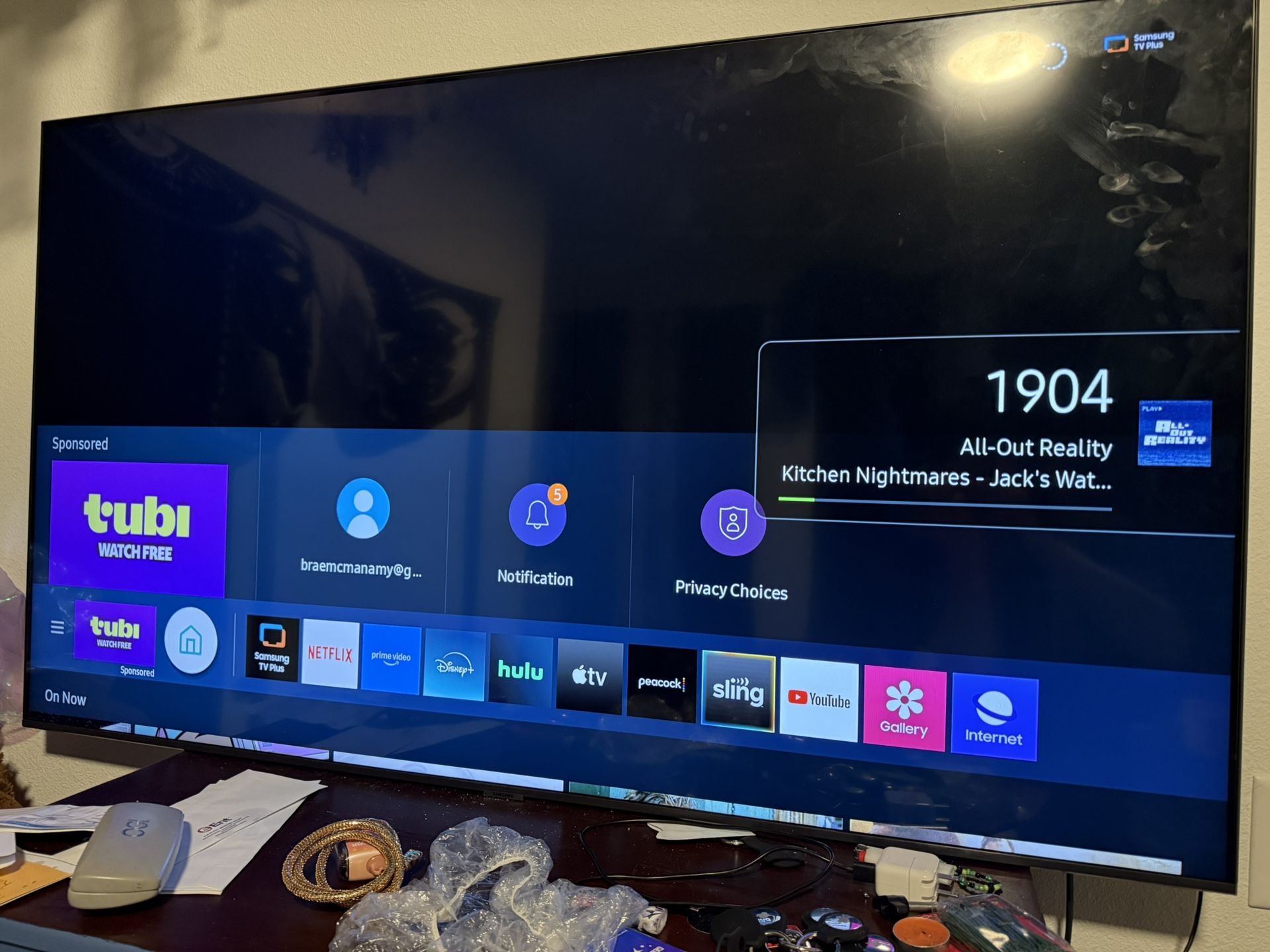 58" Crystal UHD 4K Smart TV TU7000