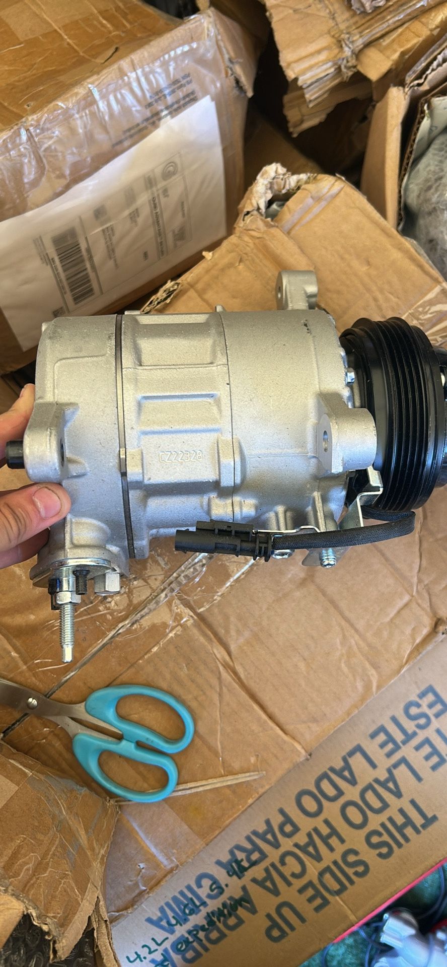AC Compressor for Chevrolet Silverado 1500&GMC Sierra 1(contact info removed)-2019 Silverado 2(contact info removed)-2017 Cheyen