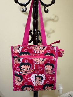 Betty Boop Pink Tote Bag